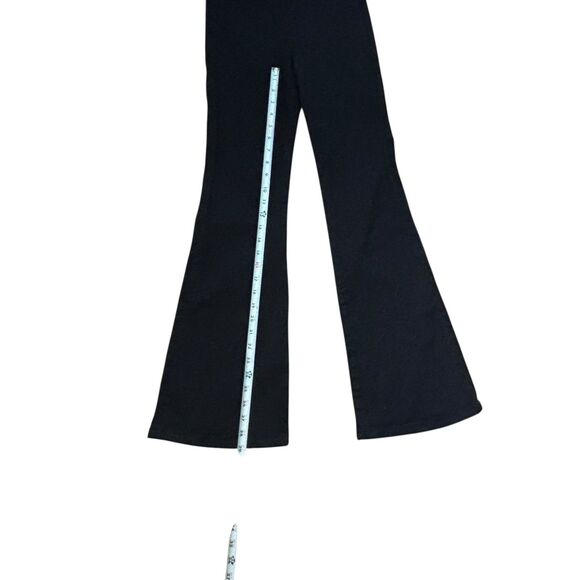 FRAME Jet Set Flare Pants – Noir (Black), Size 1 - Picture 6 of 9